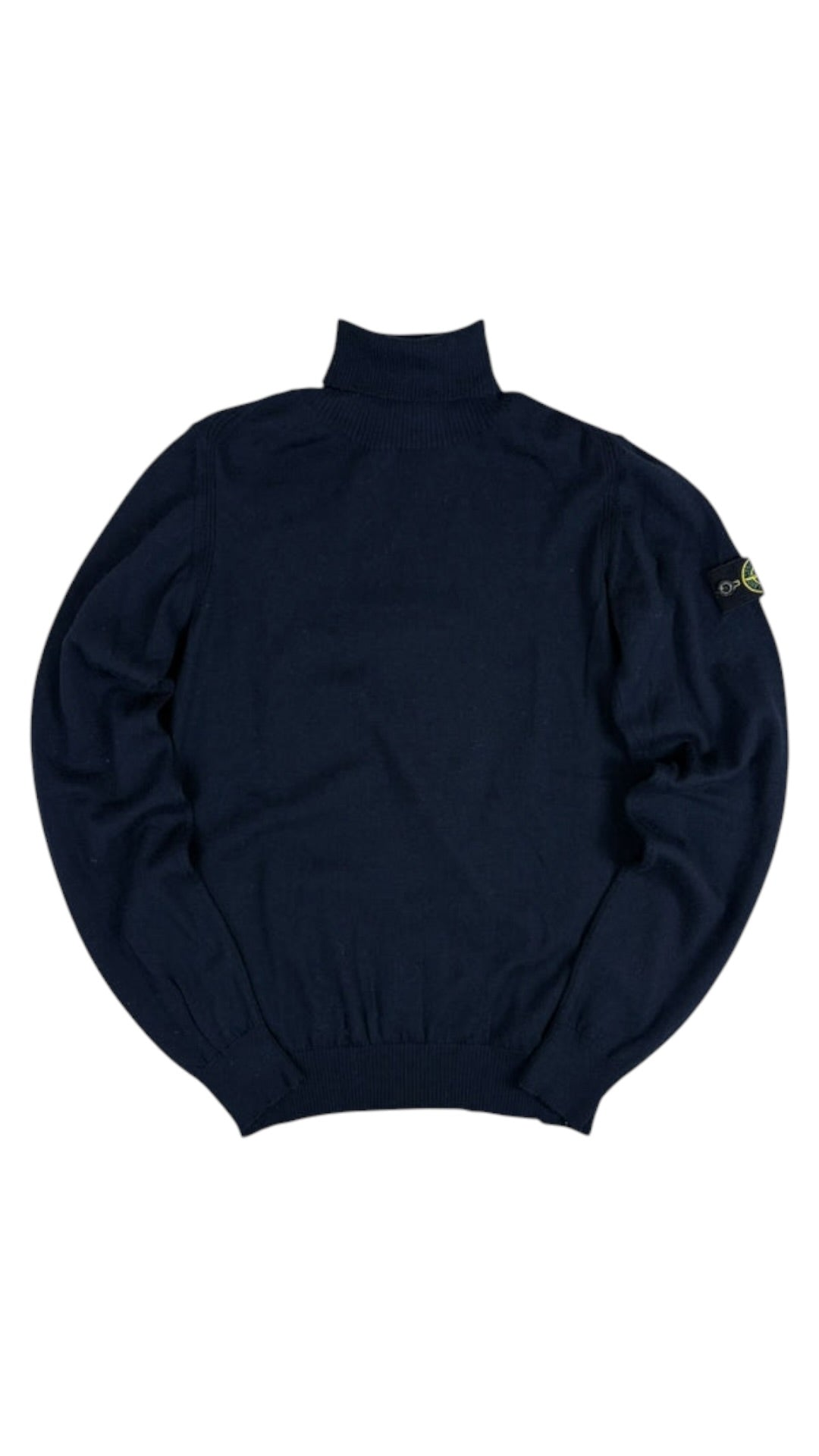 Pull Col Roulé Stone Island marine taille 14 ans - vue 1