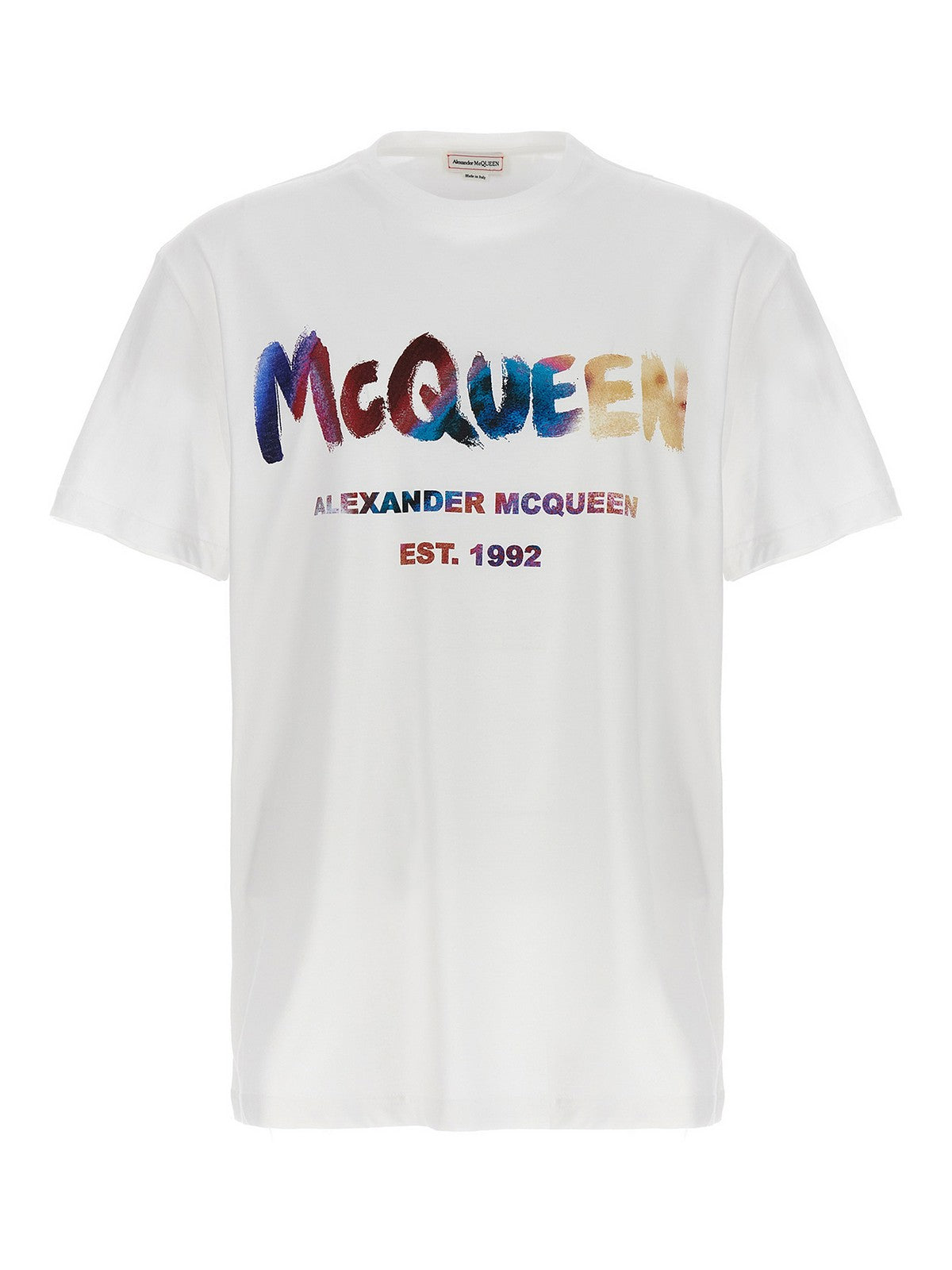 Tee-shirt Alexander McQueen blanc taille L - vue 1