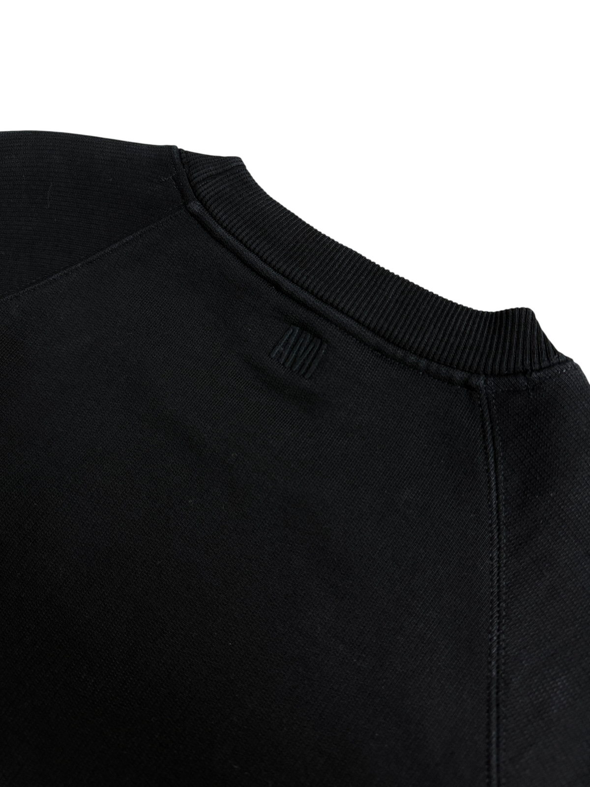 Pull Ami Paris noir taille L - Vue de dos