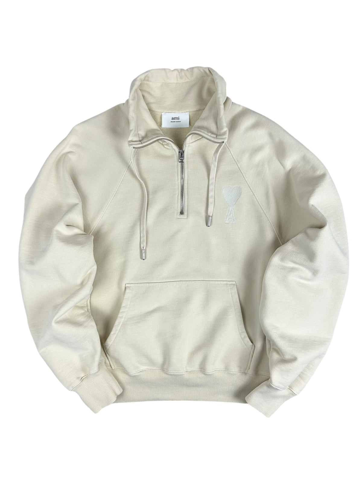 Sweat Ami Paris crème taille L - Vue de face