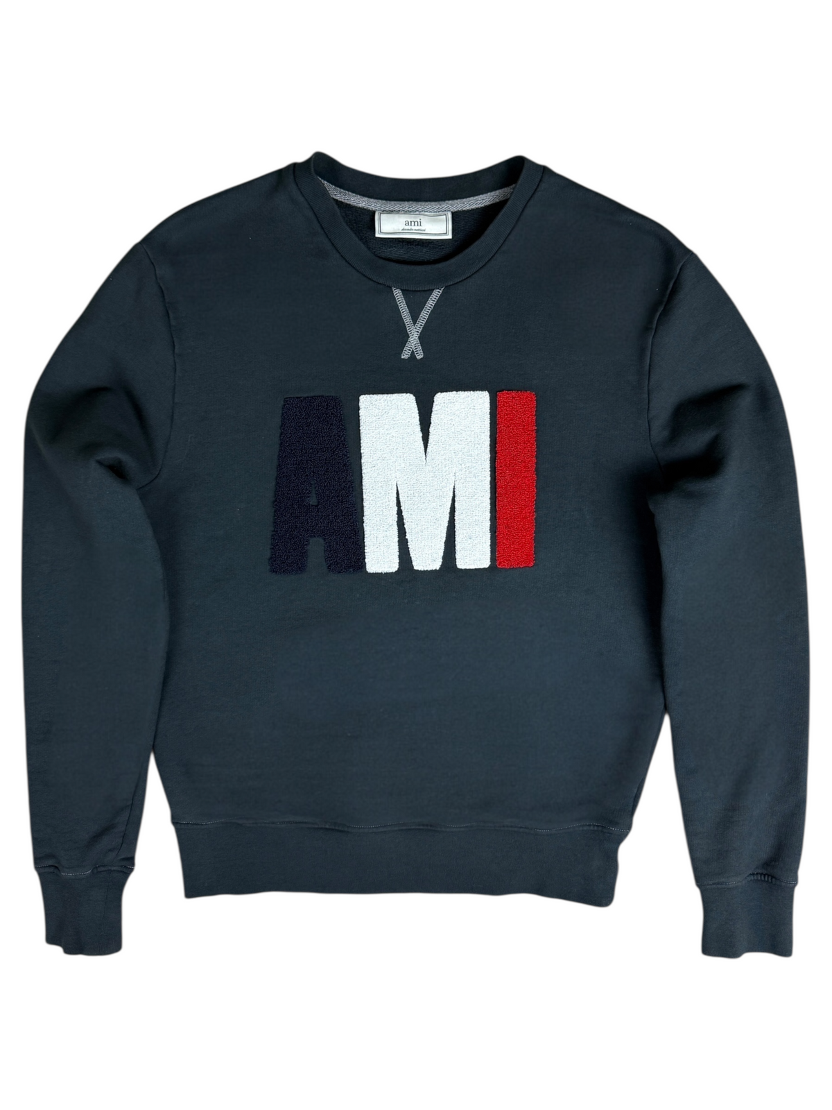 Sweat Ami Paris noir taille S - Vue de face
