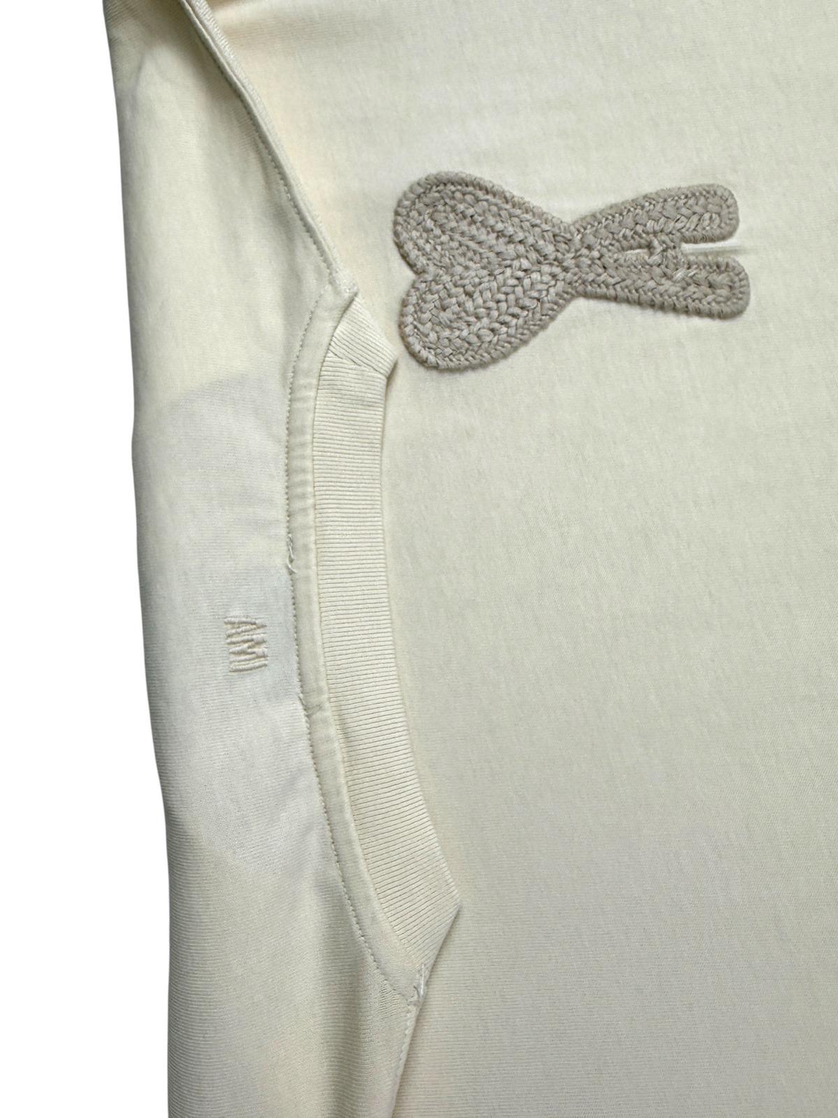 Veste Ami Paris crème taille XS - Détail