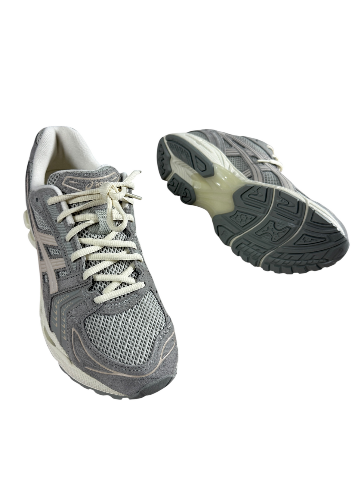 Sneakers Asics Gel-Kayano 14 grises, pointure 41 1/2 — vue de dos