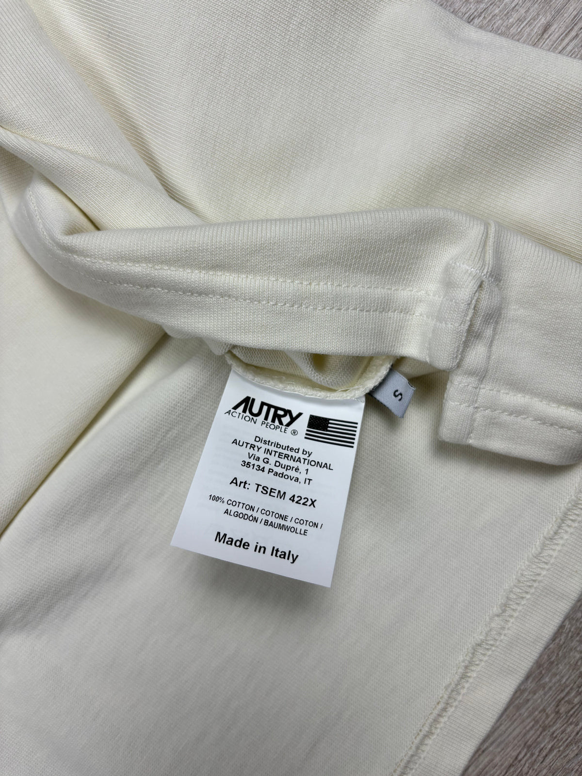 Tee-shirt Autry beige taille S - vue 4