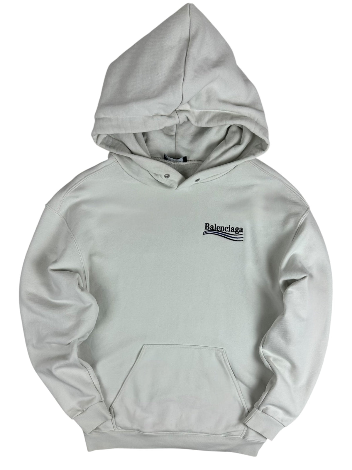 Hoodie Balenciaga blanc taille M - Vue de face