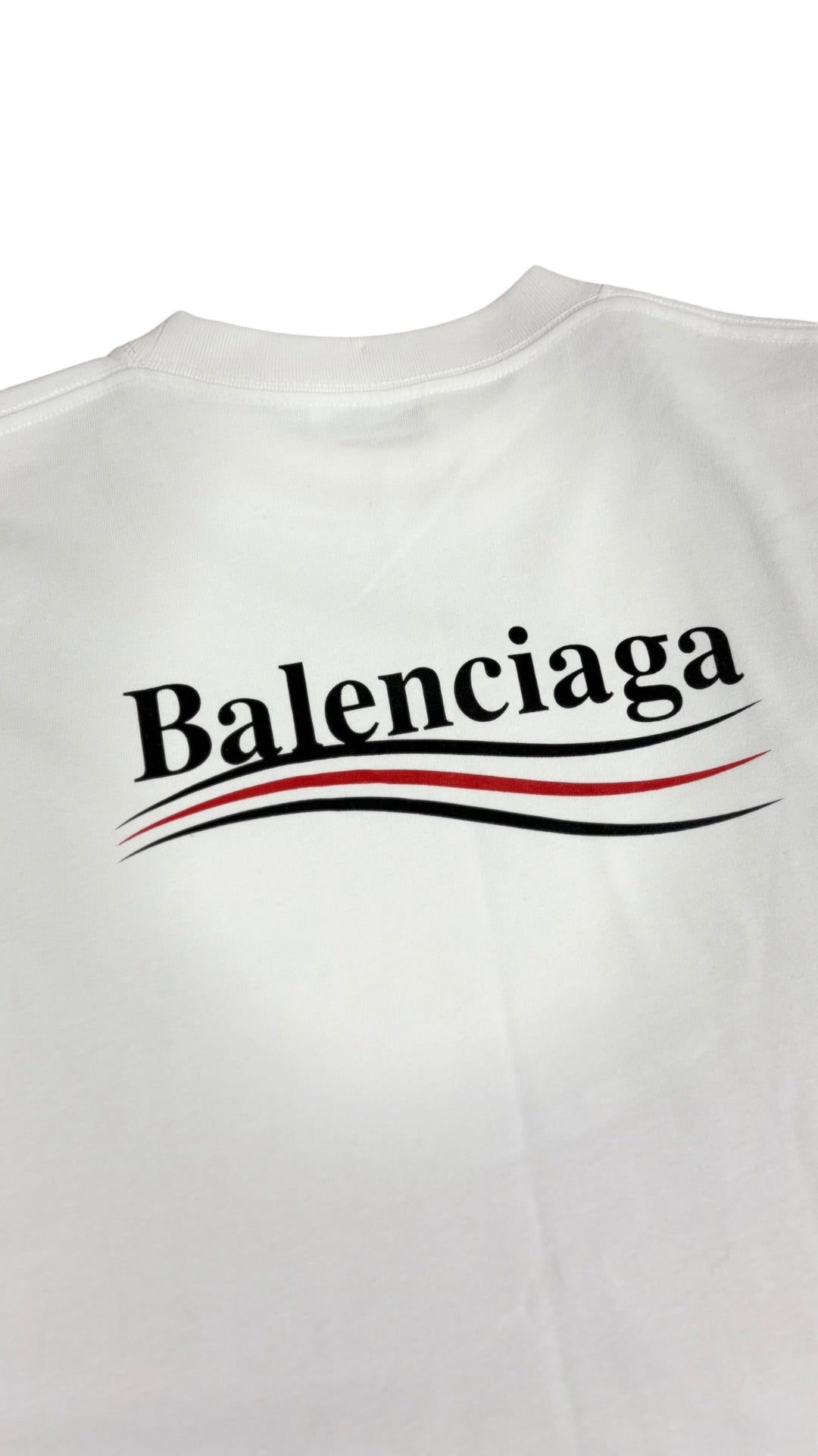 Veste Balenciaga blanc taille S - Vue de dos