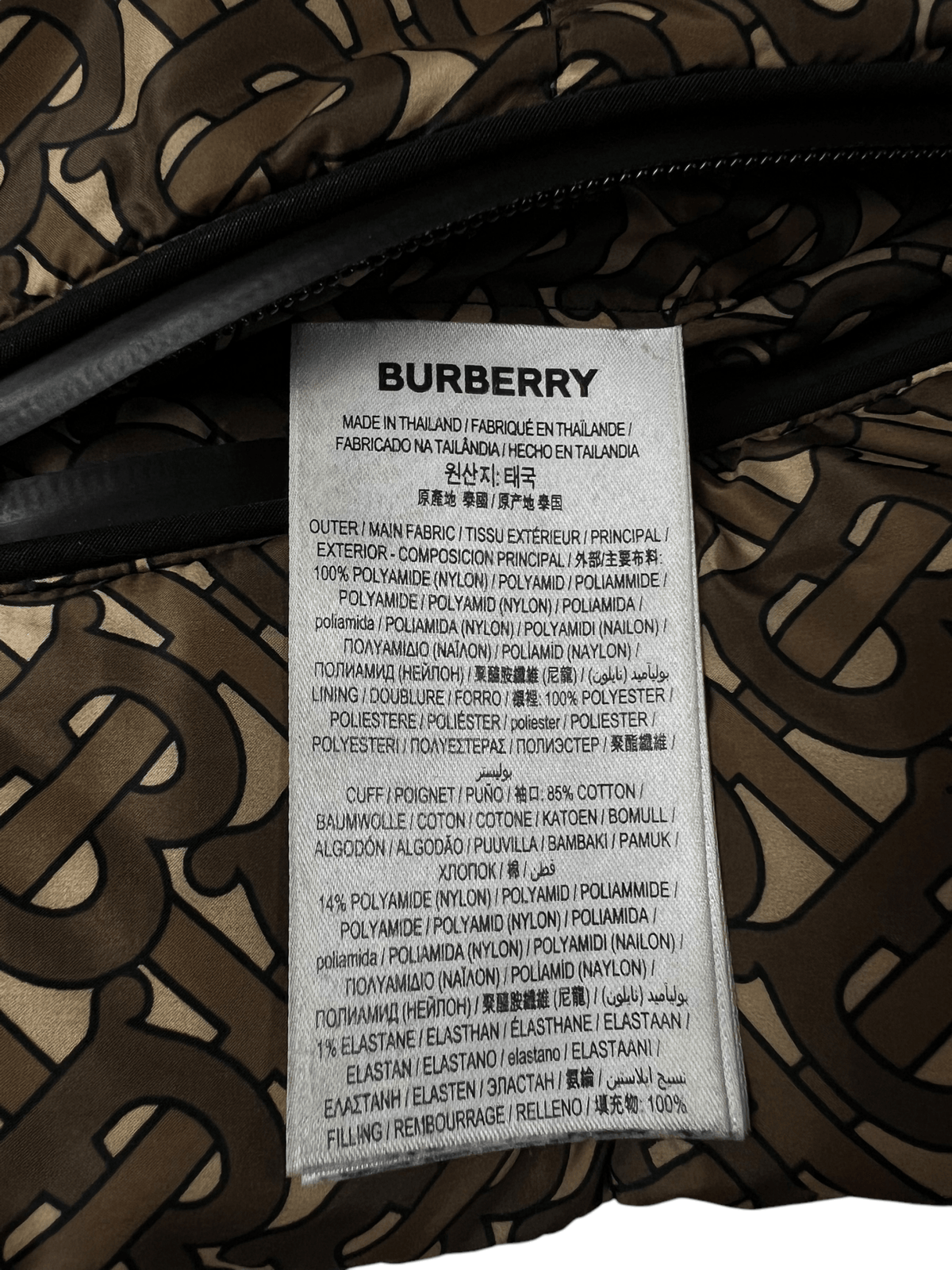 DOUDOUNE BURBERRY - NB08 SHOP