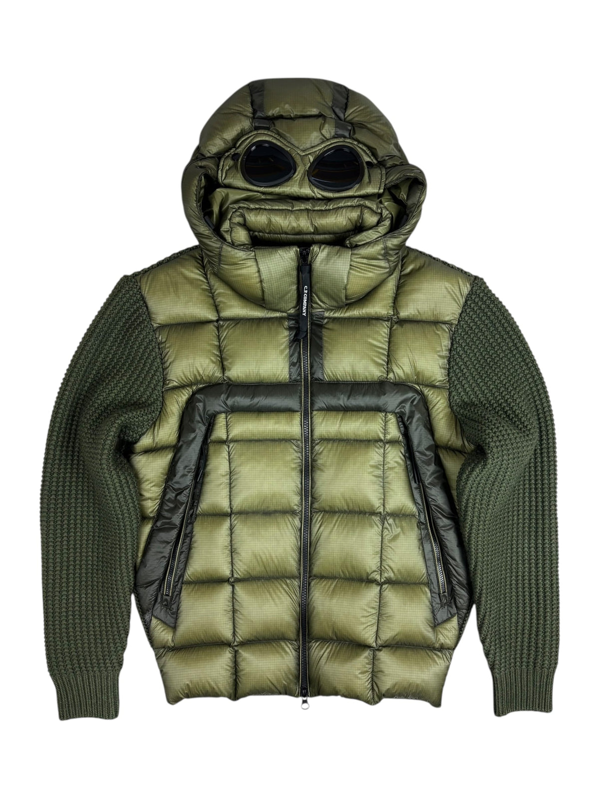 Cardigan C.P Company kaki taille XS - Vue de face