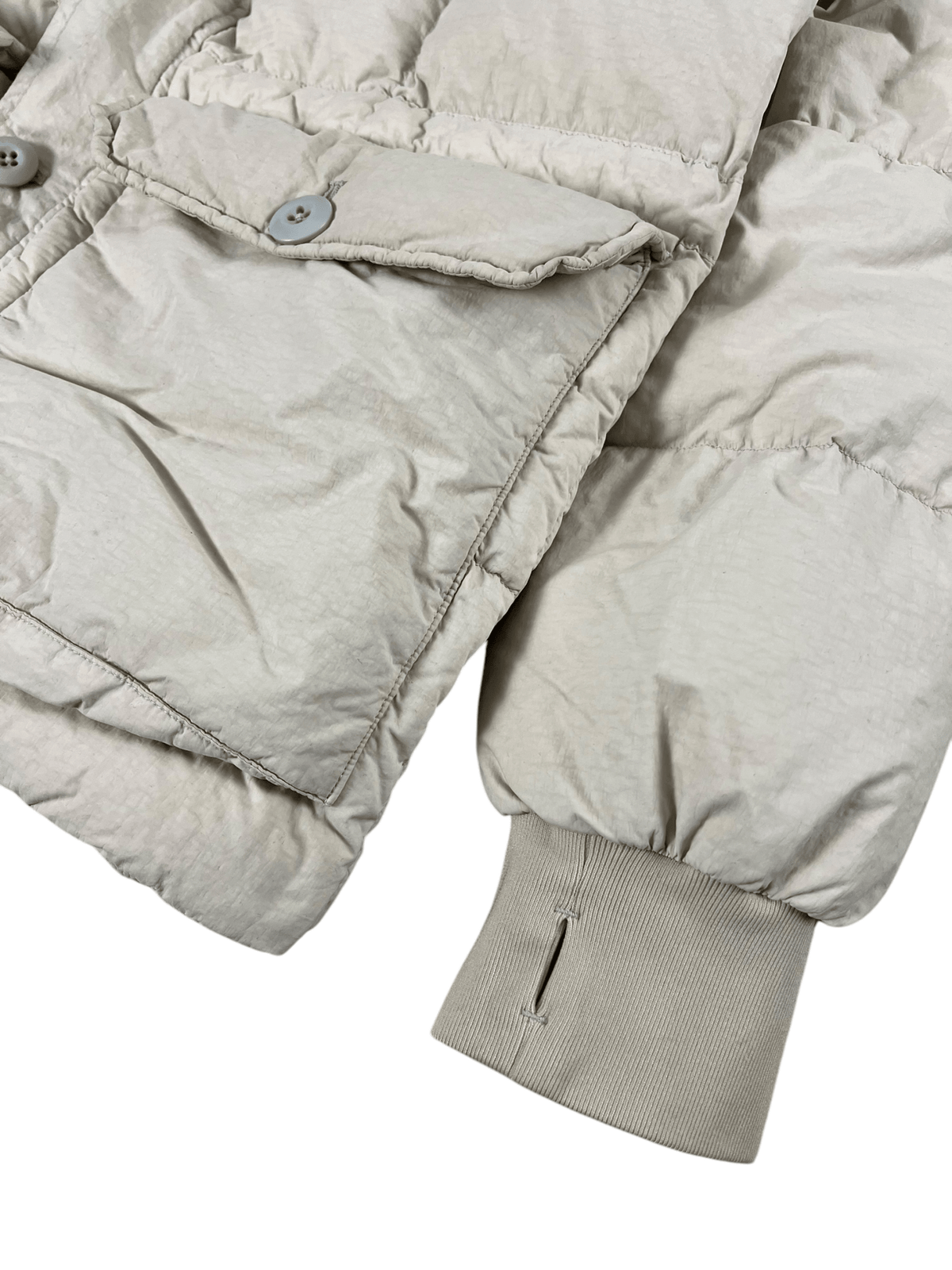 DOUDOUNE C.P COMPANY FLATT NYLON GARMENT DYEING DOWN JACKET - NB08 SHOP