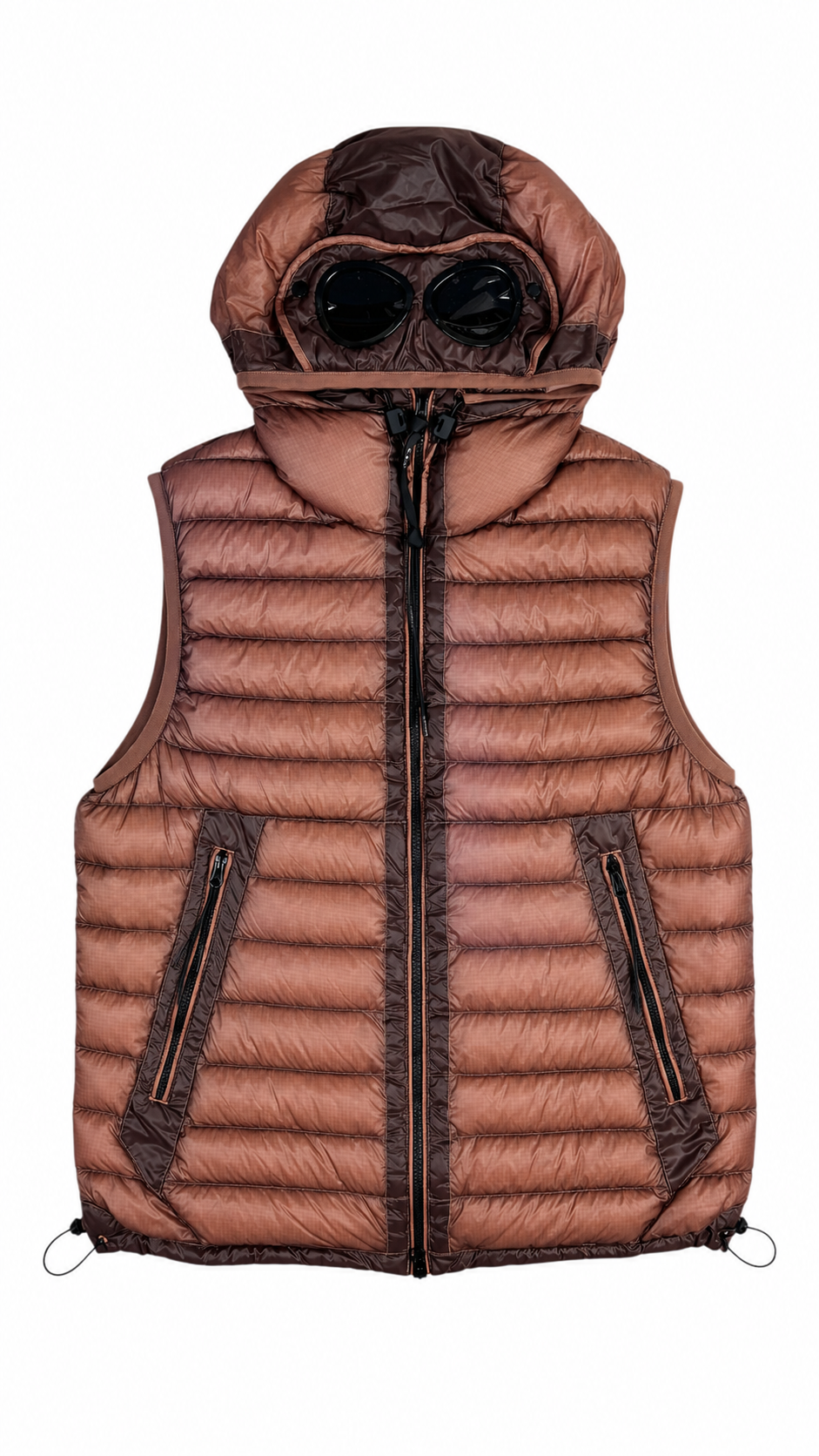 Gilet Doudoune C.P Company D.D Shell Goggle rose taille 44, neuf — vue 1