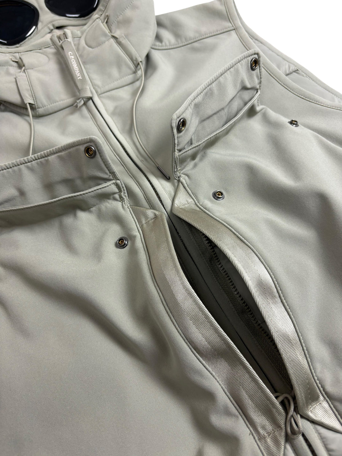 Gilet C.P Company kaki clair taille 50 - Détail