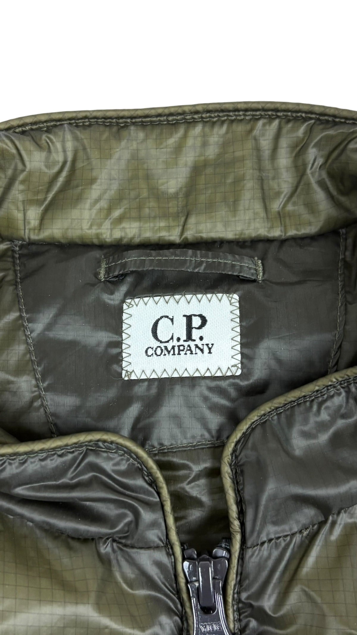 Gilet C.P Company kaki taille 44 - Détail
