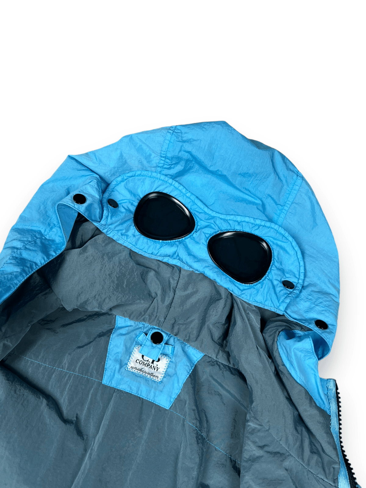 GILET C.P COMPANY CR - L GARMENT DYEING GOGGLE JACKET - NB08 SHOP