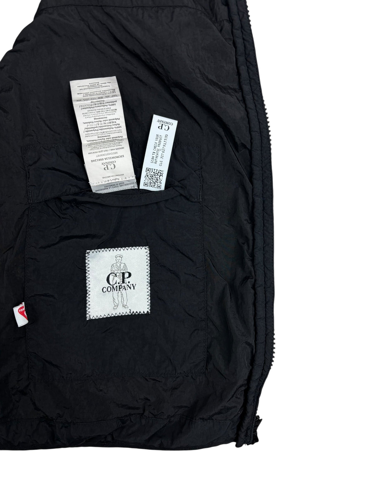 Gilet C.P Company noir taille 44 - Vue côté