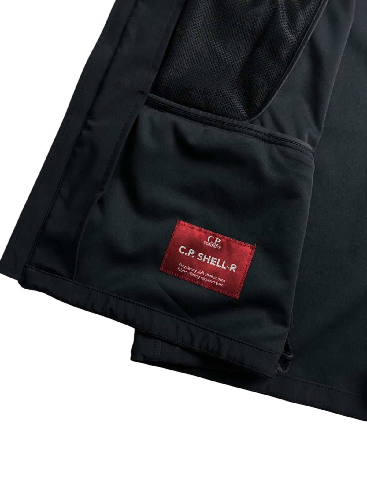 Gilet C.P Company noir taille 48 - Logo et étiquette