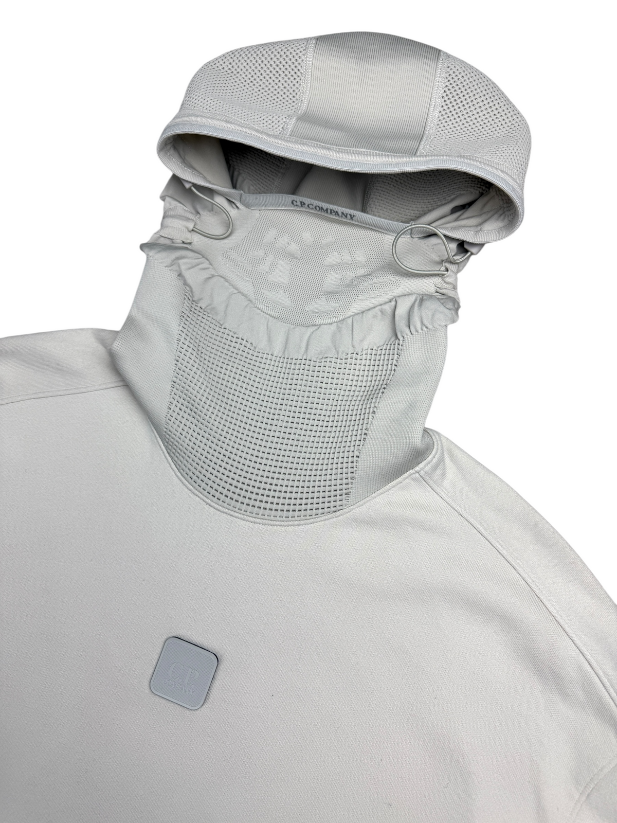 Hoodie C.P Company crème taille L - Vue de dos