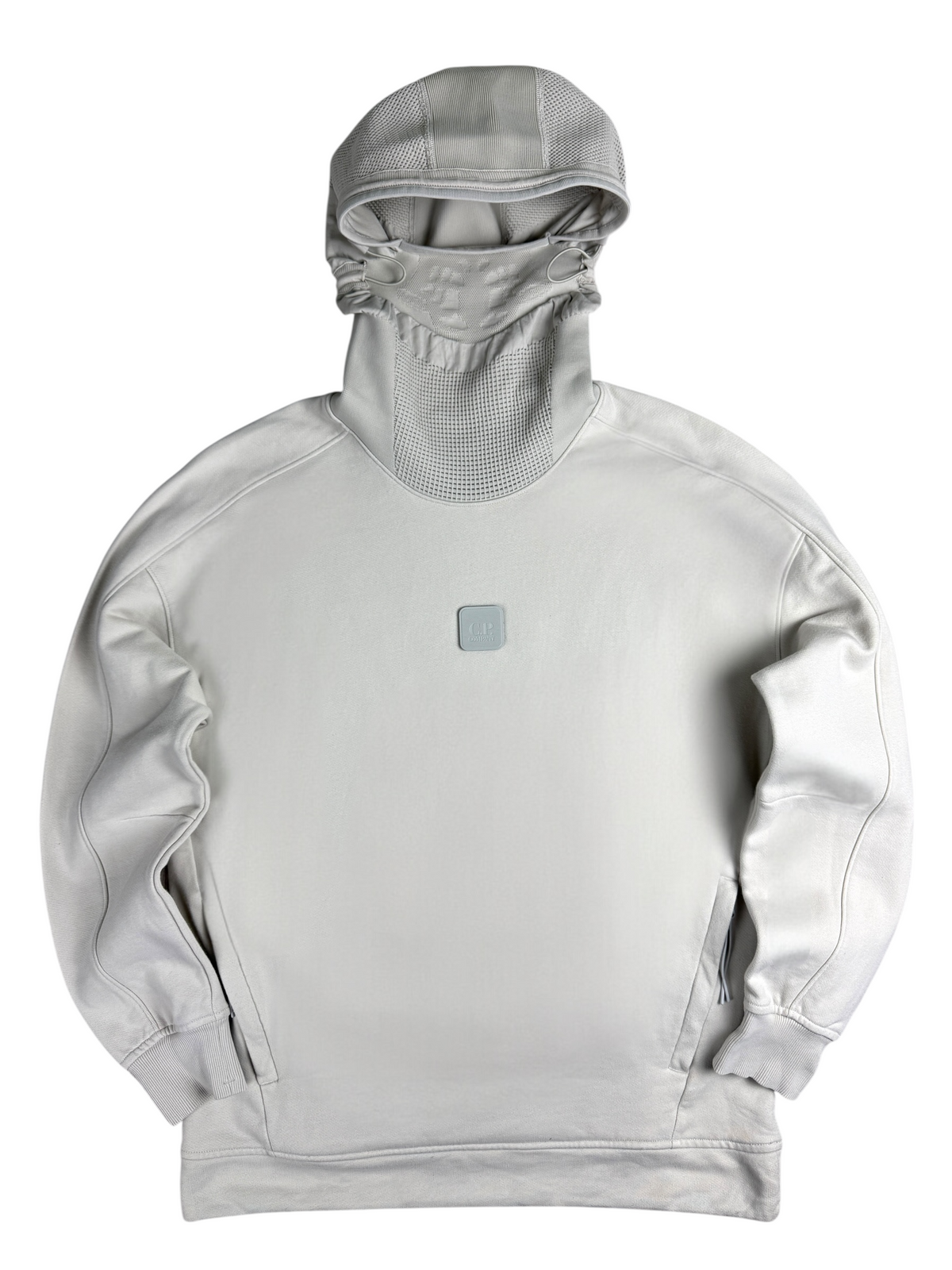 Hoodie C.P Company crème taille L - Vue de face