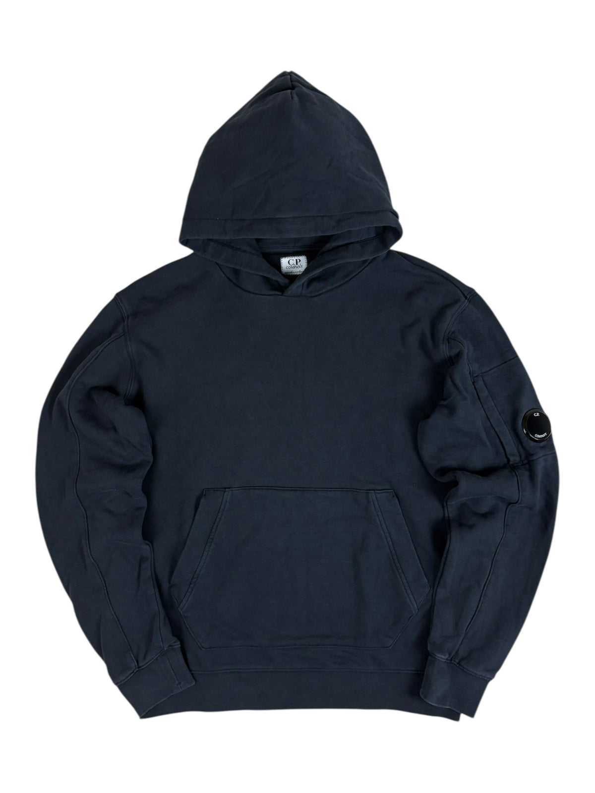 Hoodie C.P Company marine taille 14 ans - Vue de face