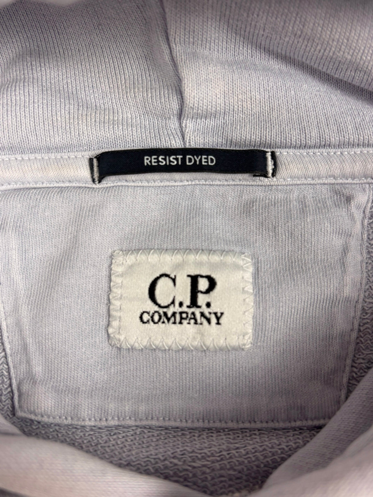Hoodie C.P Company mauve taille XS - Détail