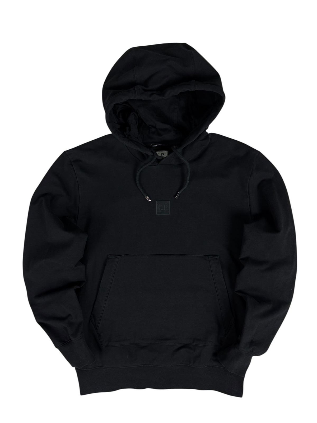 Hoodie C.P Company noir taille S - Vue de face