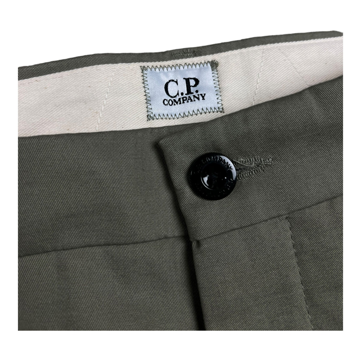 Hose C.P Company in Grün, Detail Material und Verarbeitung — Ansicht 3