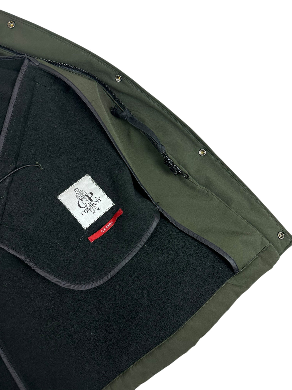 Parka C.P Company kaki taille 48 - Détail