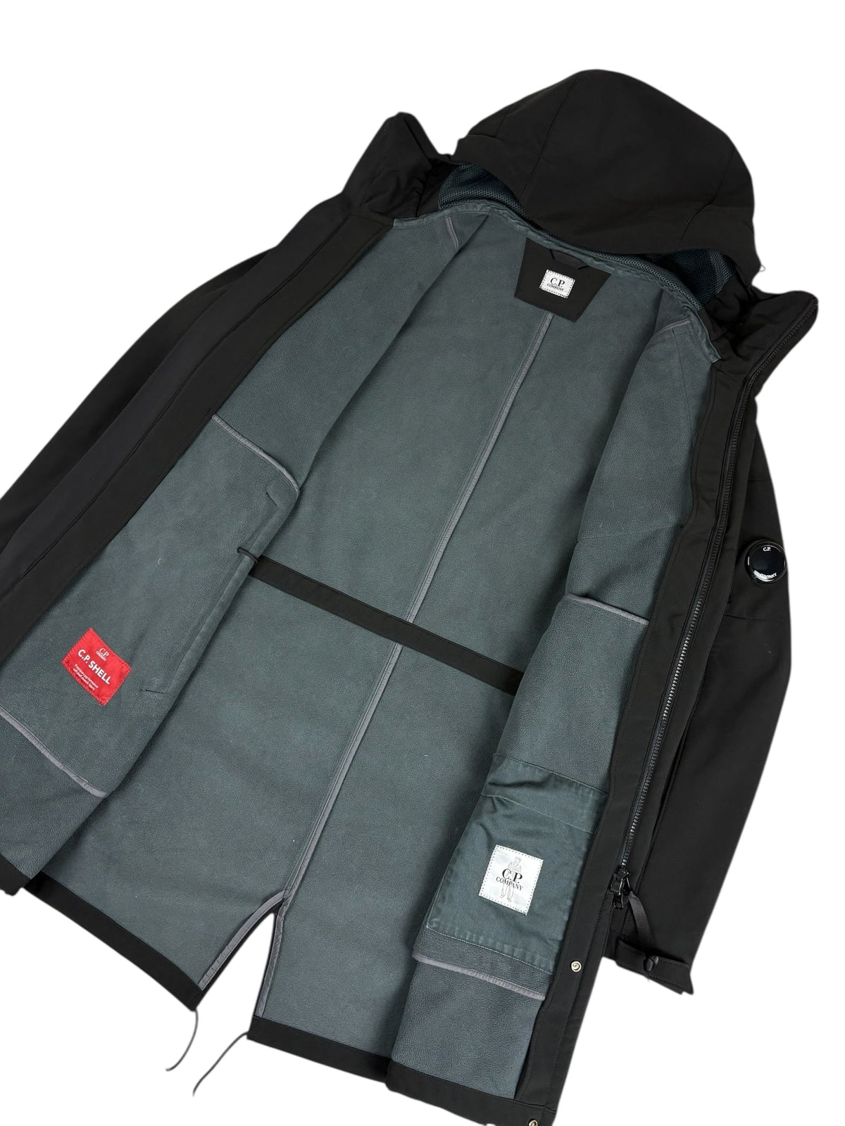 Parka C.P Company noir taille 48 - Détail