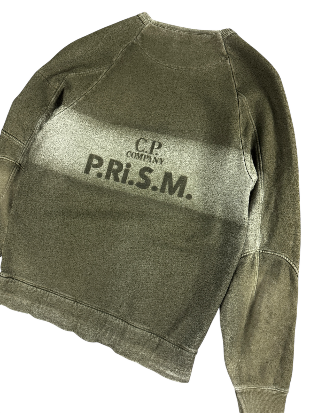 Pull C.P Company kaki taille S - Vue de dos