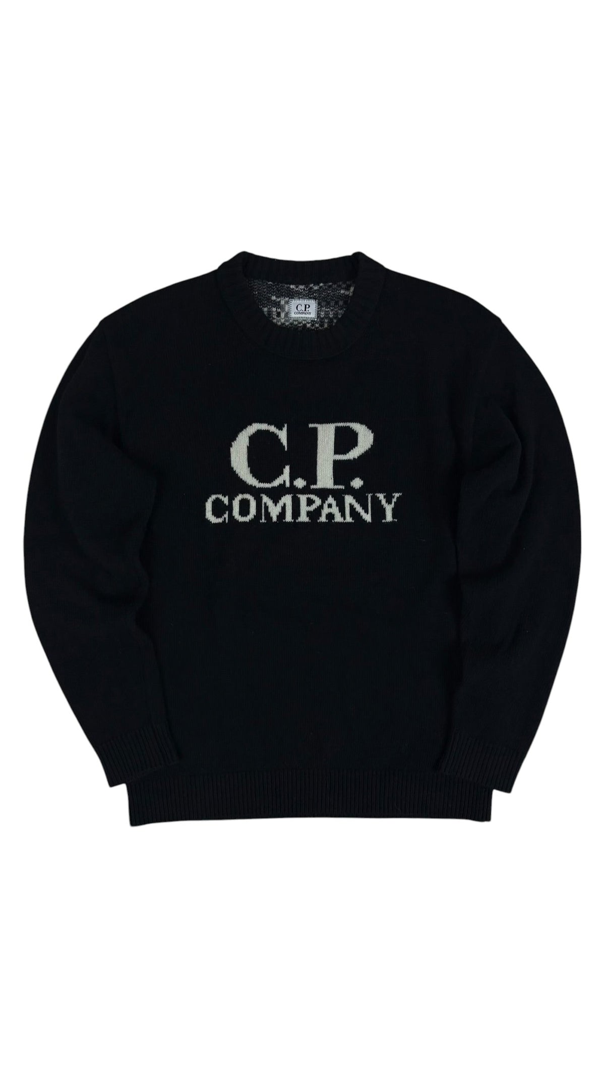 Pull C.P Company noir taille 46 - Vue de face