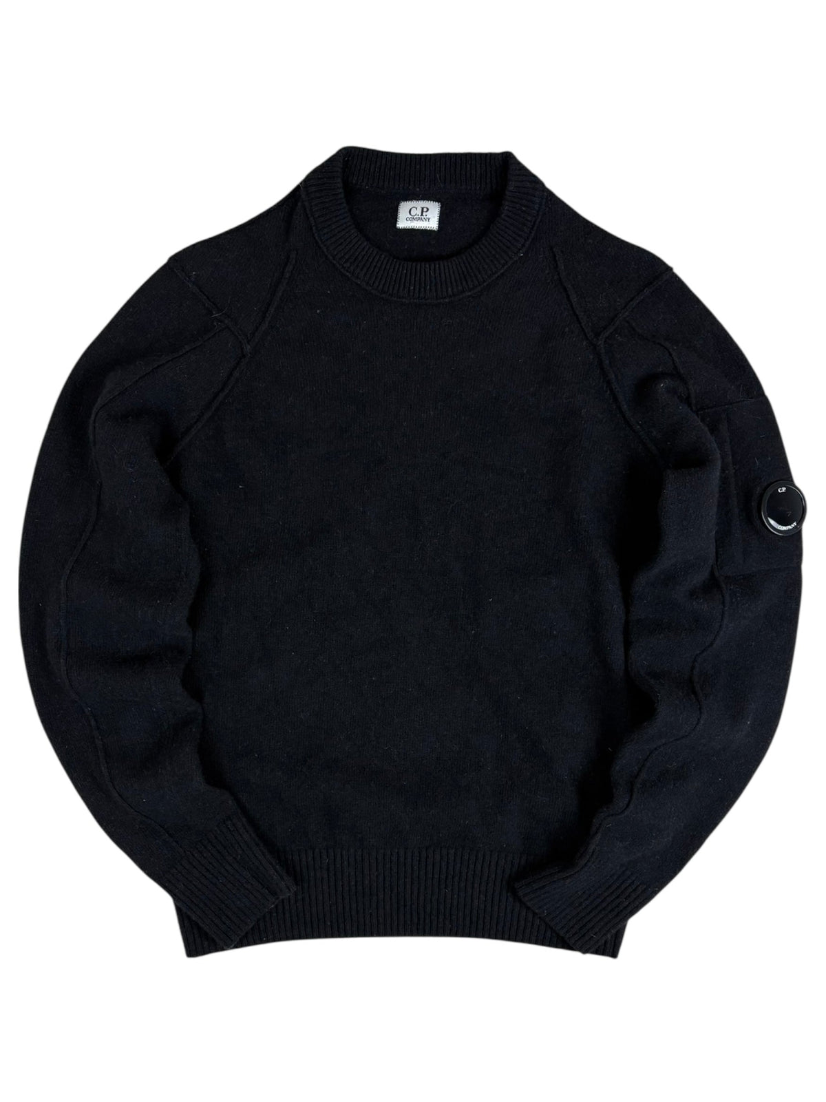 Pull C.P Company noir taille 50 - Vue de face