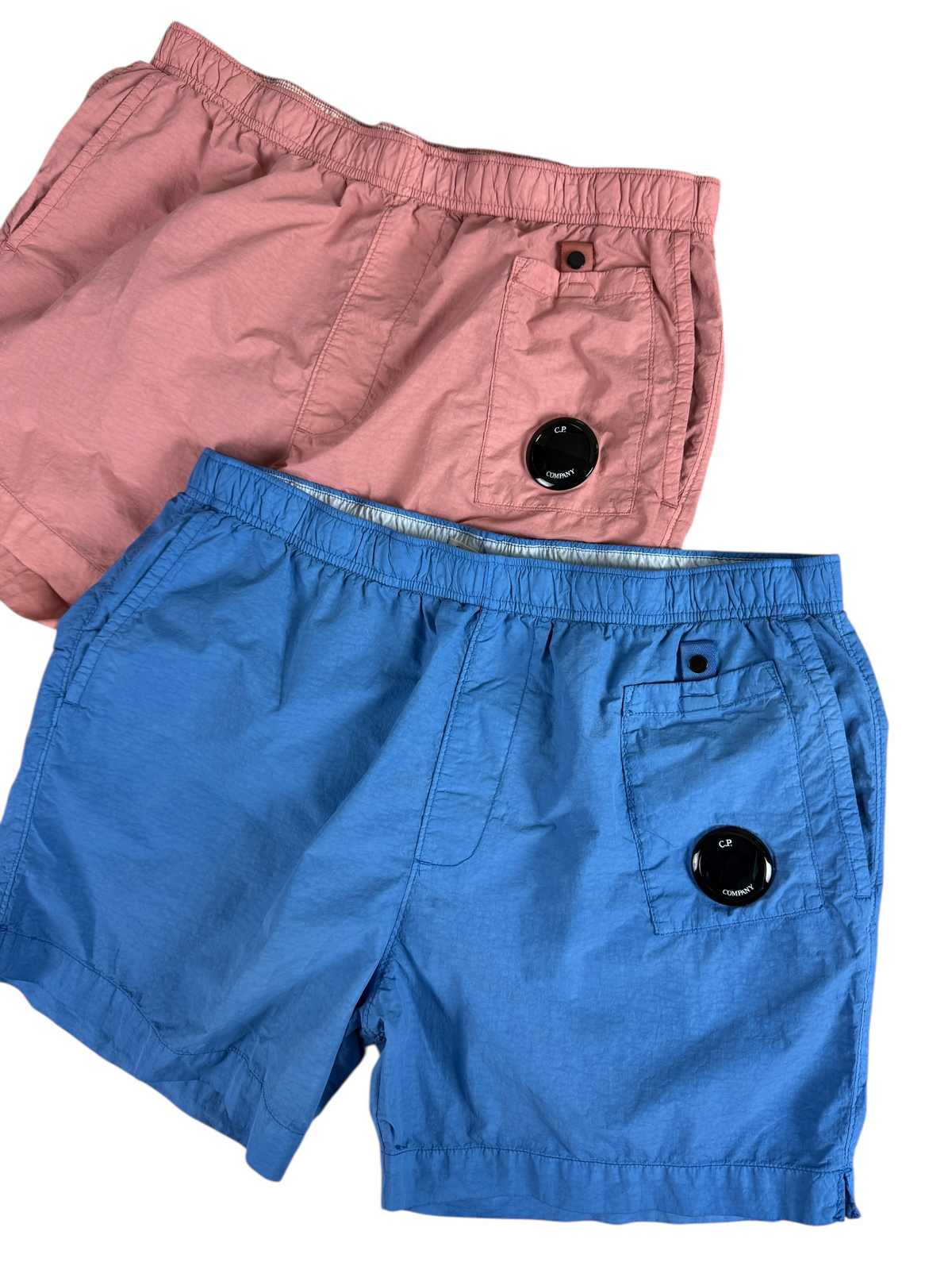 Short C.P Company bleu taille 48 - Détail