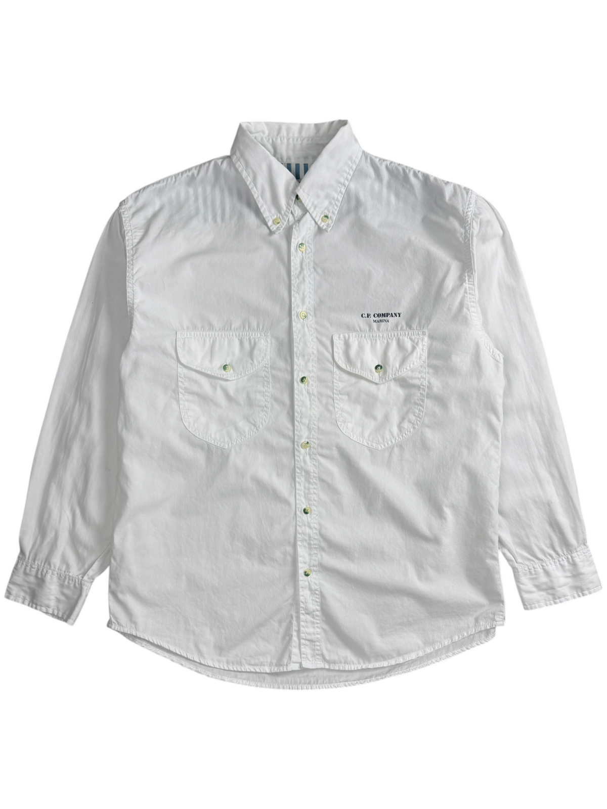 Surchemise C.P Company blanc taille M - Vue de face