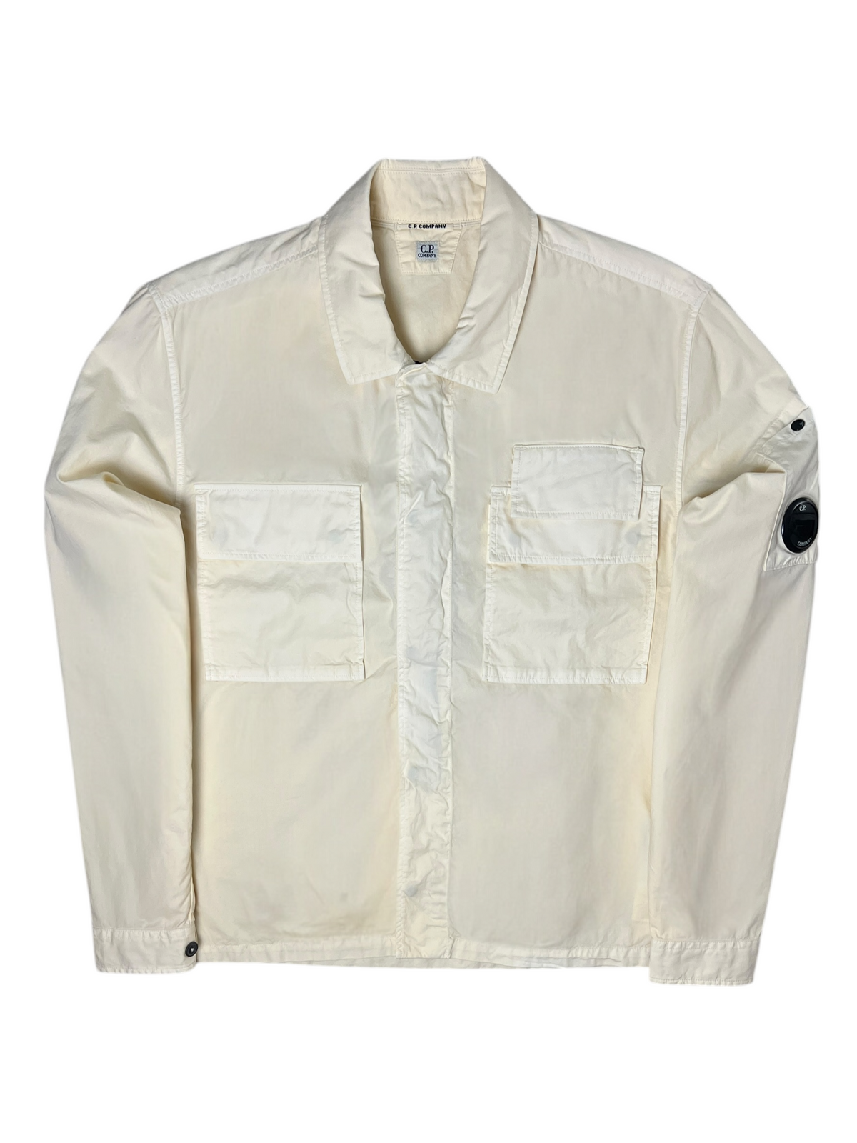 Surchemise C.P Company crème taille S - Vue de face