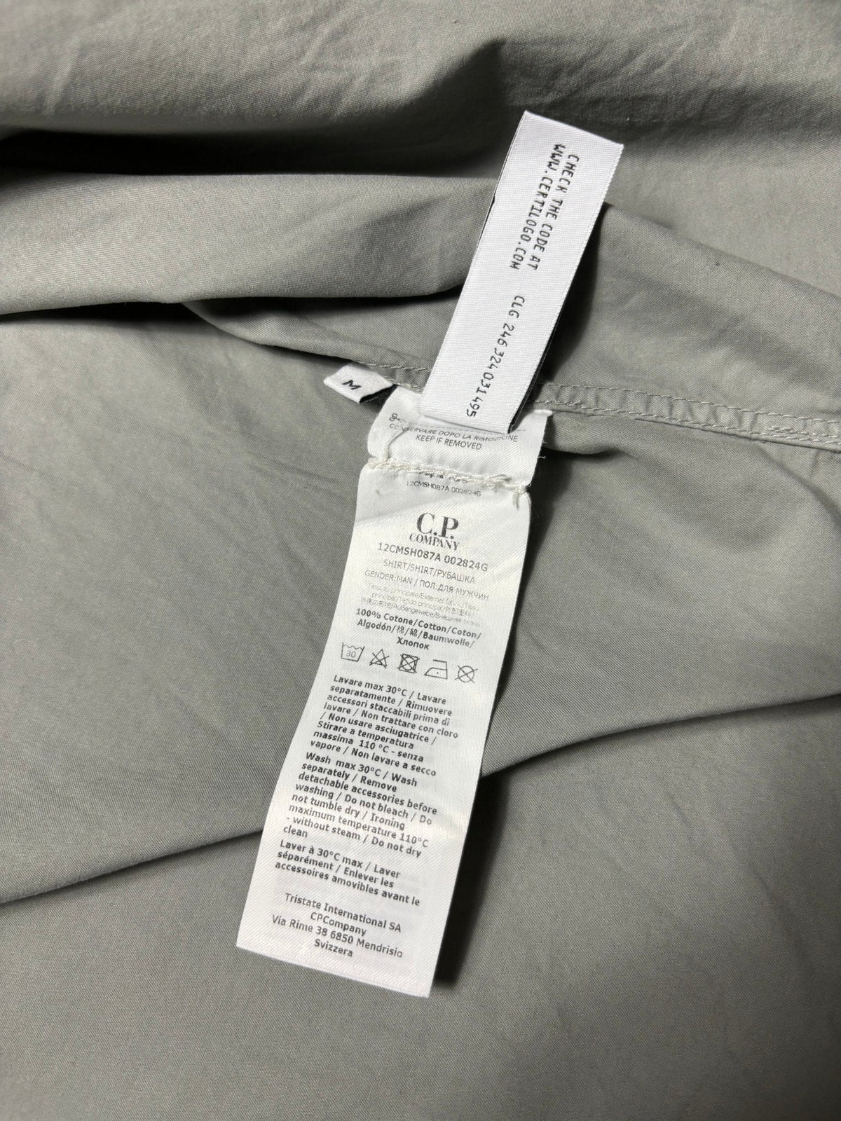 SURCHEMISE C.P COMPANY - NB08 SHOP