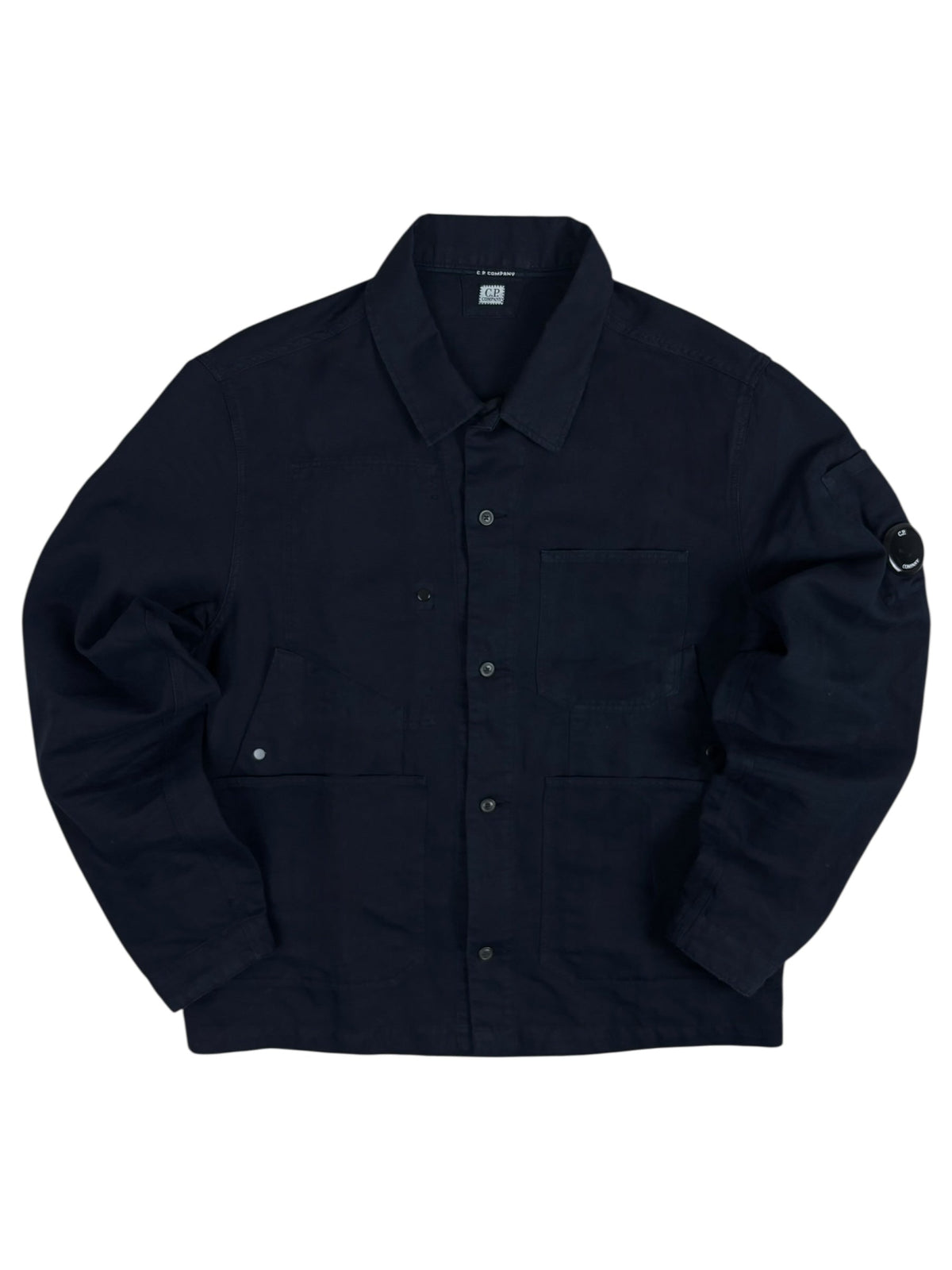 Surchemise C.P Company marine taille L - Vue de face