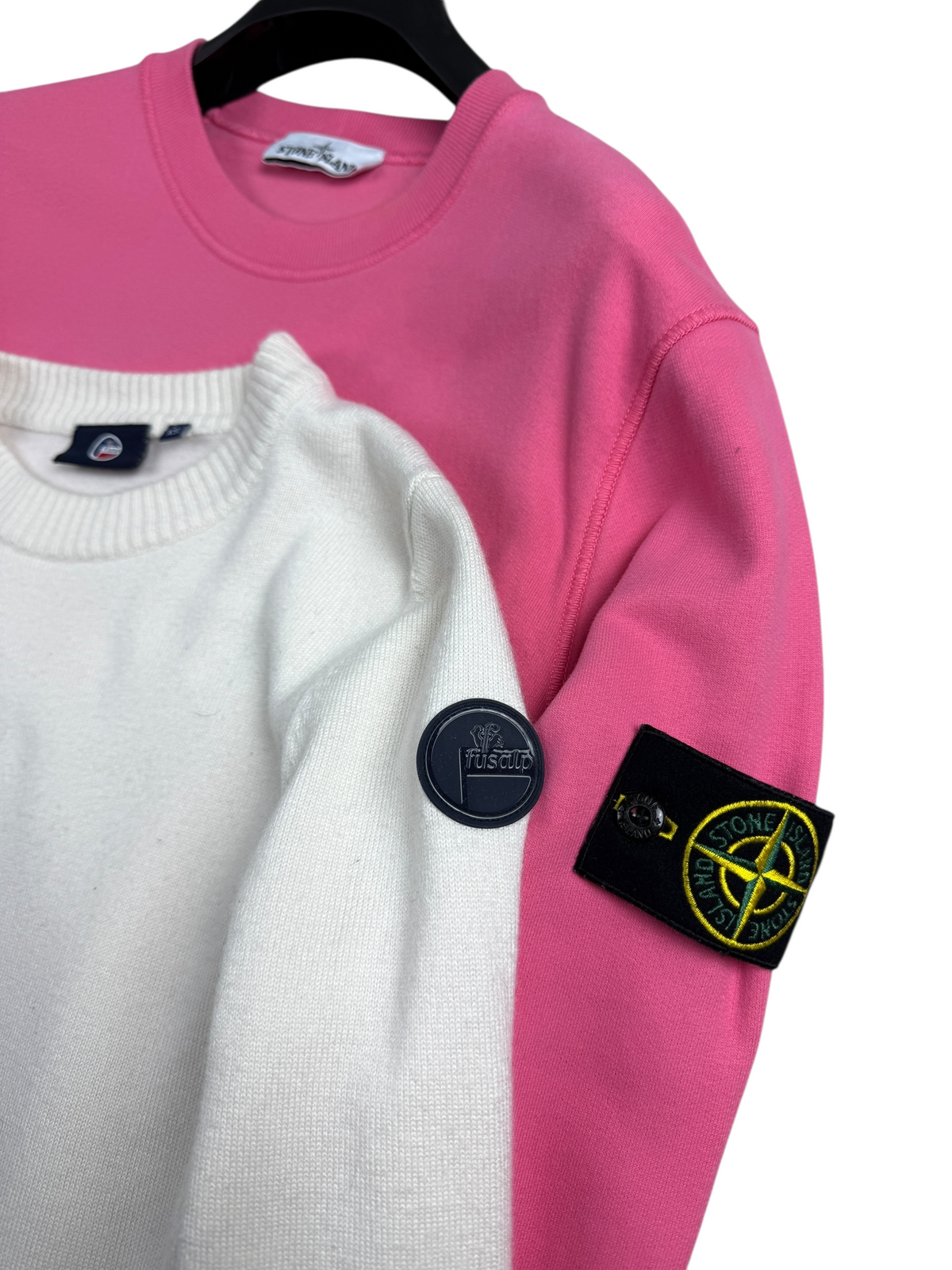 Sweat C.P Company blanc taille 12 ans - Détail