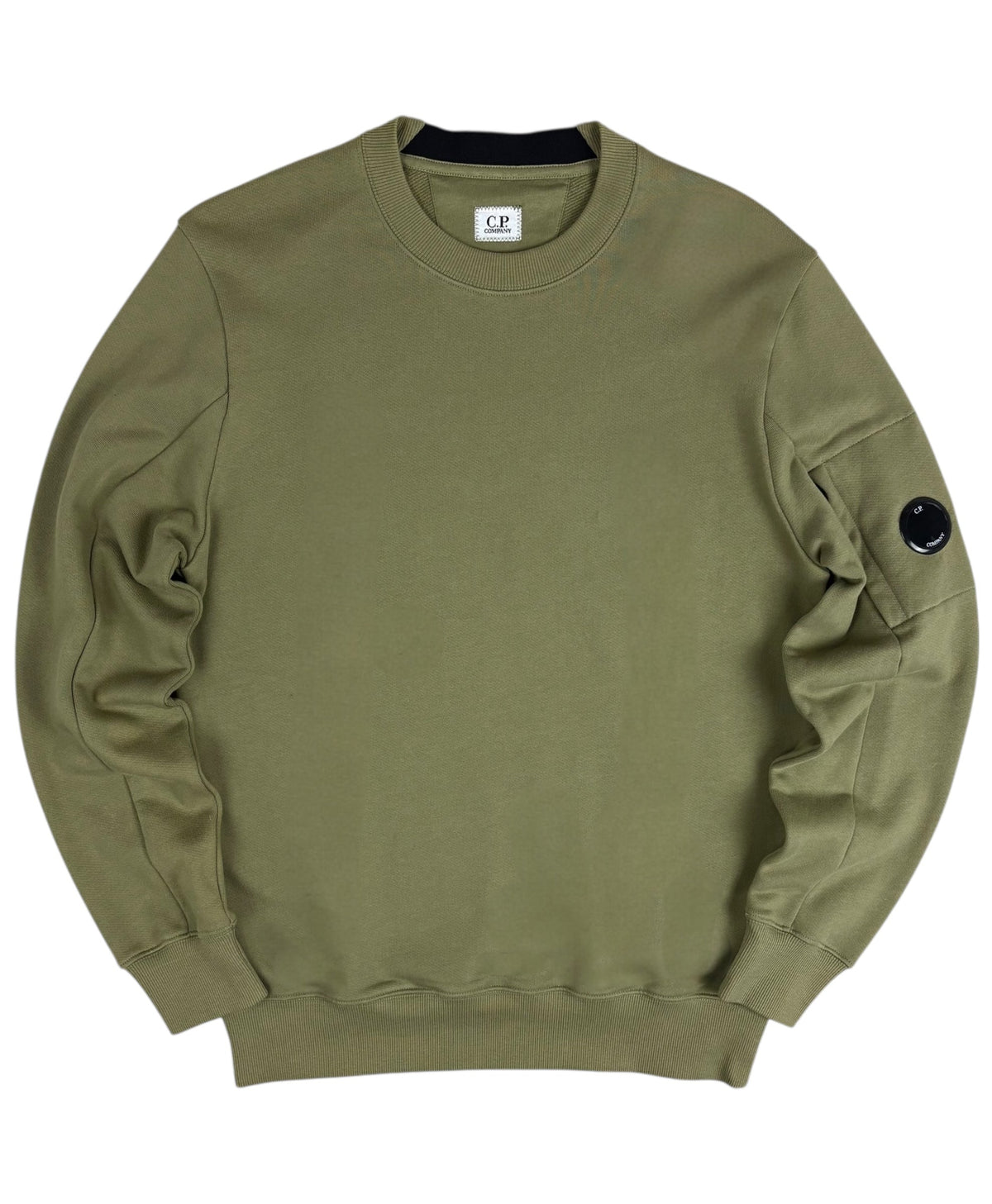 Sweat C.P Company kaki taille M - Vue de face