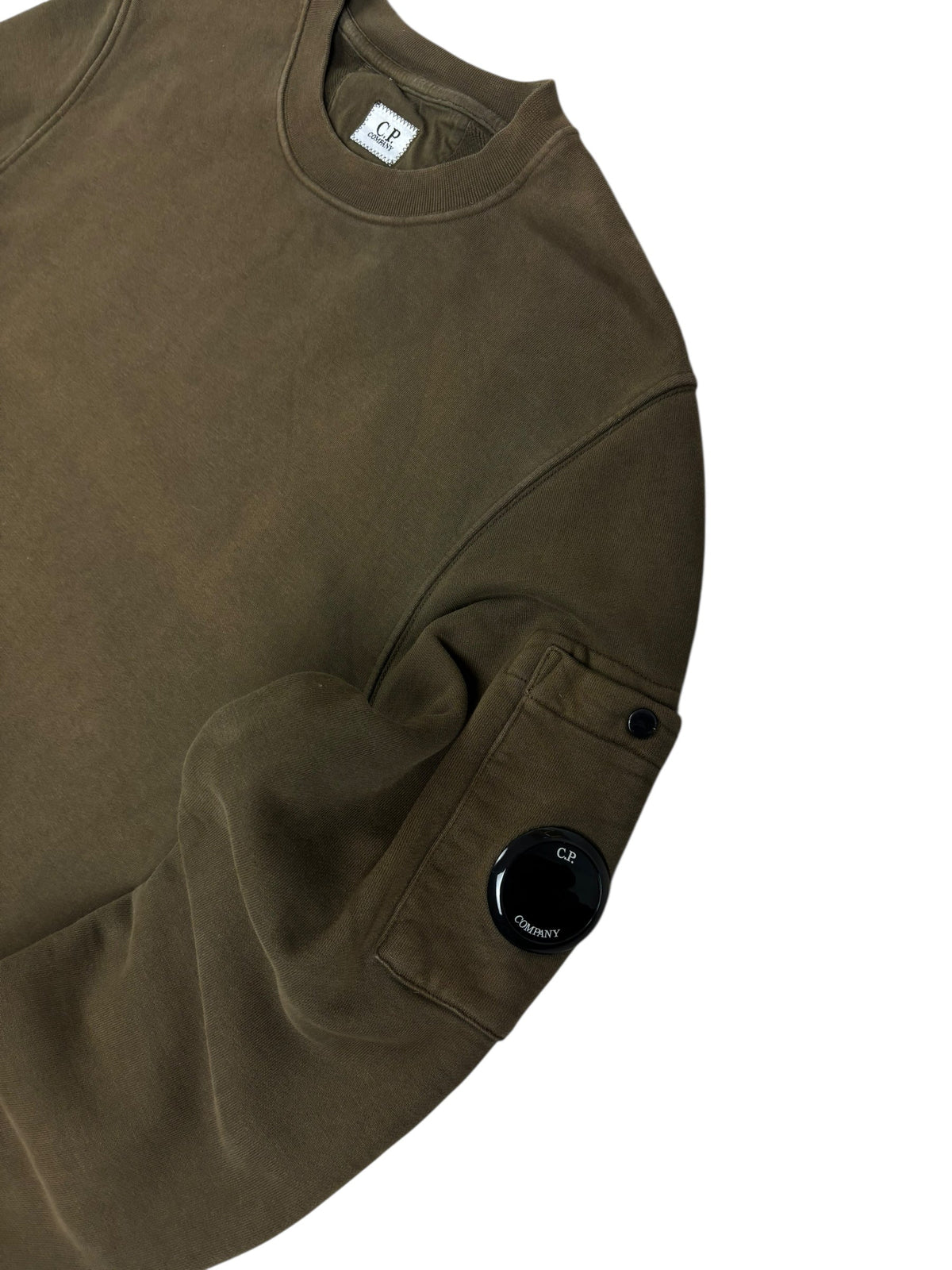 Sweat C.P Company kaki taille XS - Vue de dos