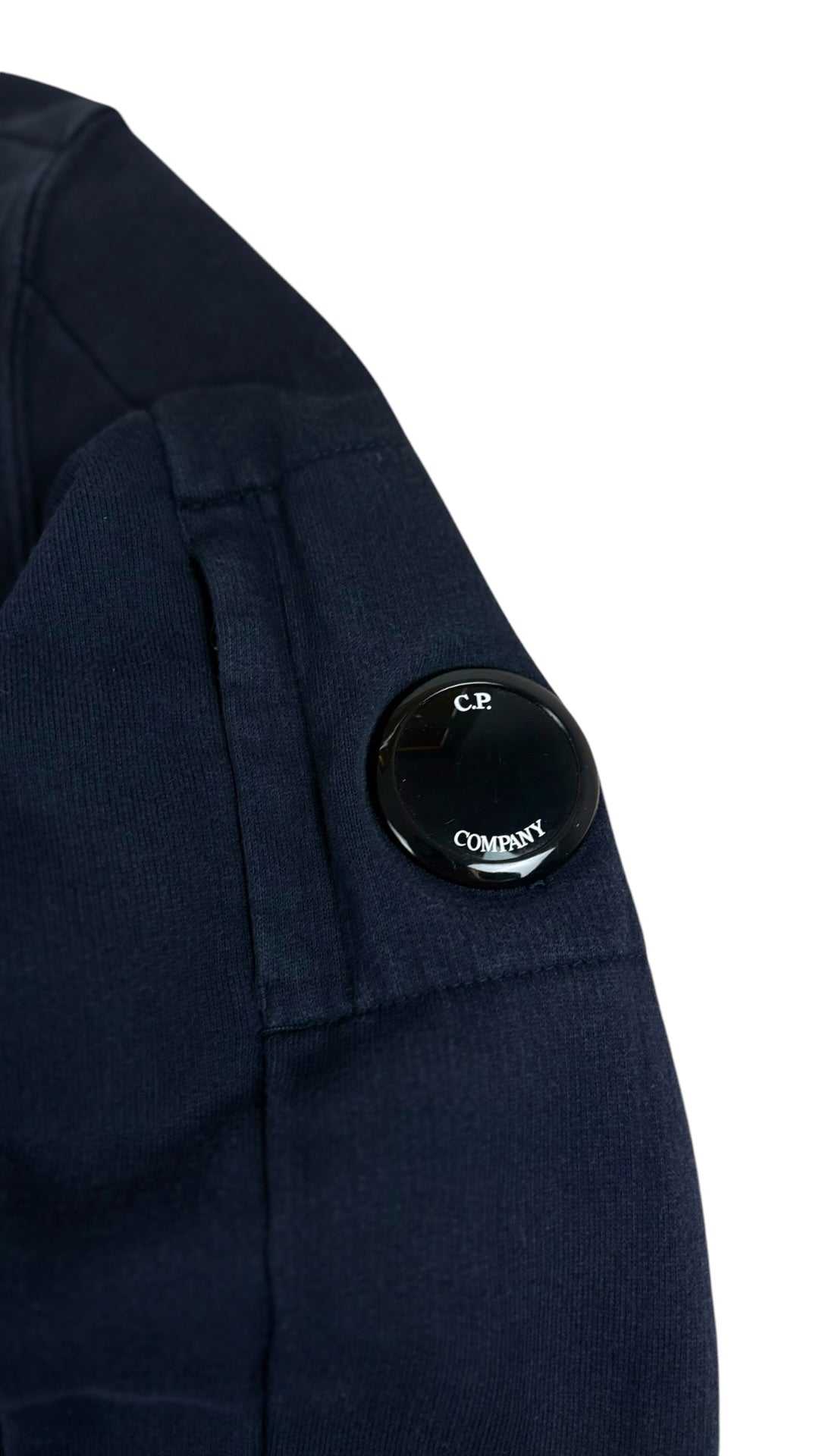 Sweat C.P Company marine taille 10 ans - Détail