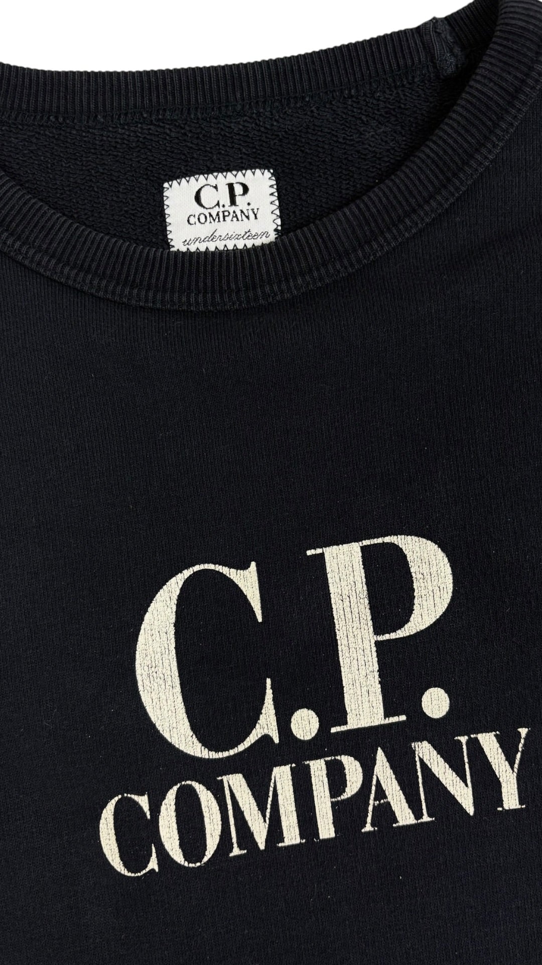 Sweat C.P Company marine taille 10 ans - Vue de dos