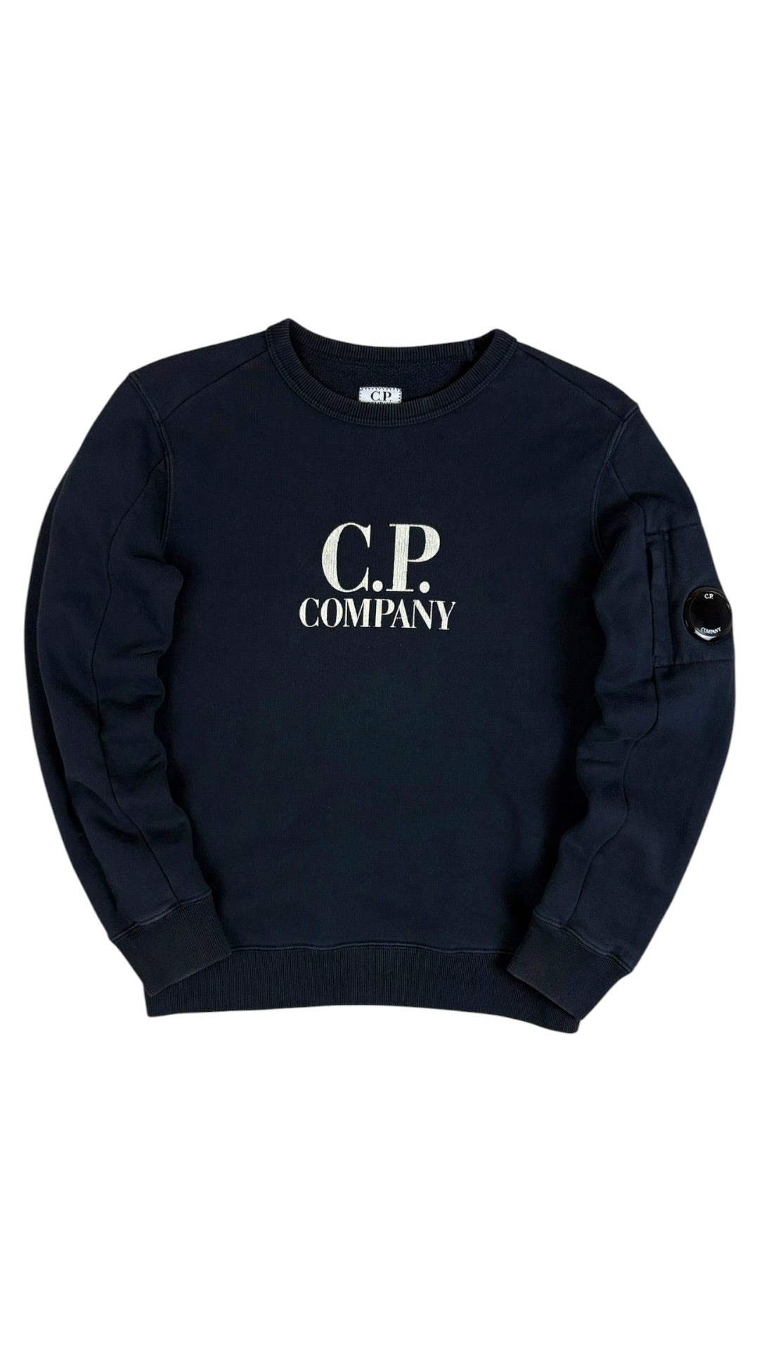 Sweat C.P Company marine taille 10 ans - Vue de face