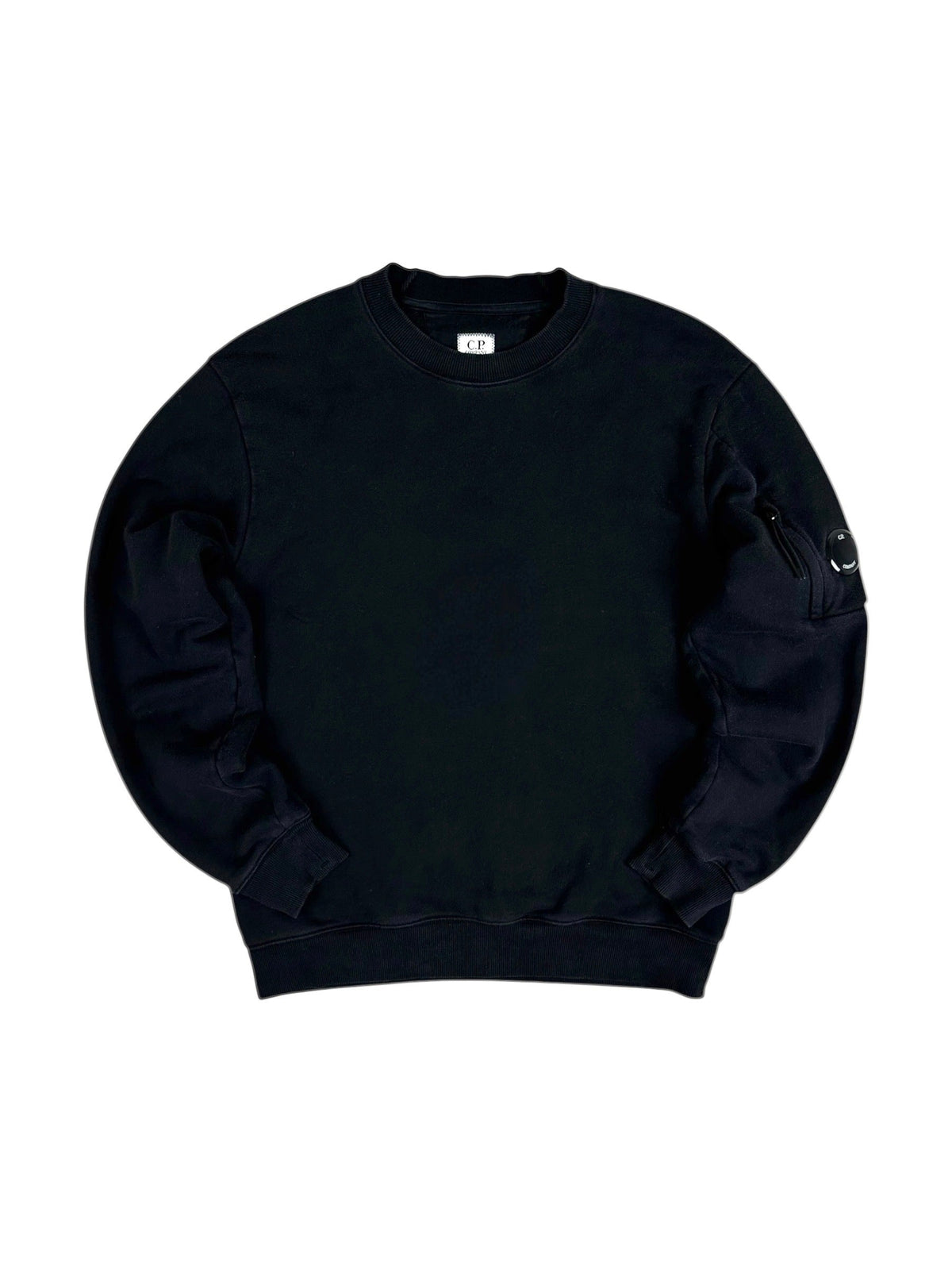 Sweat C.P Company noir taille M - Vue de face
