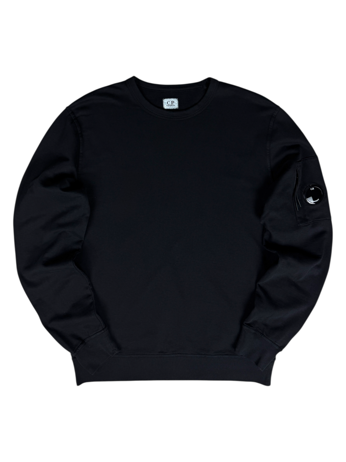 Sweat C.P Company noir taille S - Vue de face