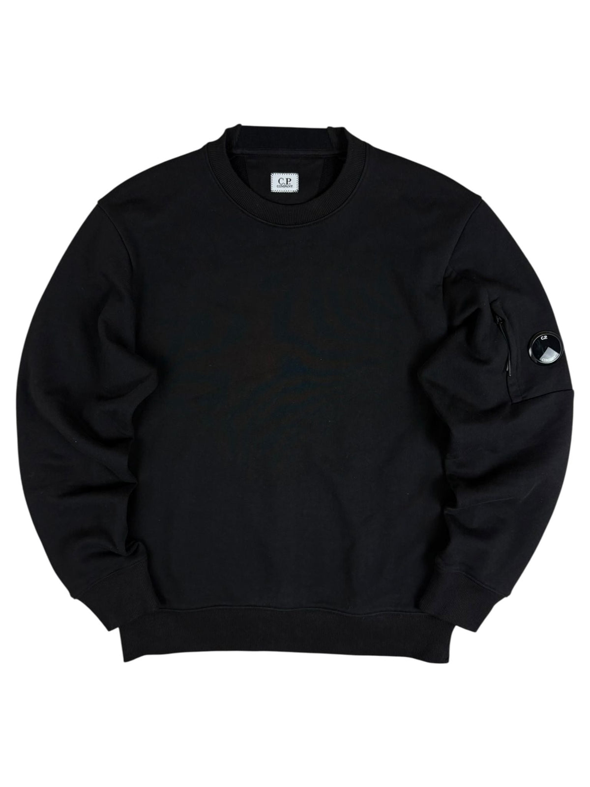 Sweat C.P Company noir taille S - Vue de face