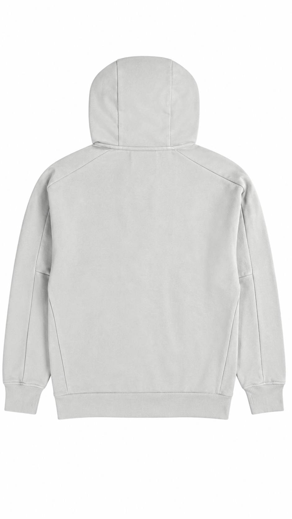 Sweat-shirt Hoodie Zippé C.P Company Goggle gris, autre angle — vue 2