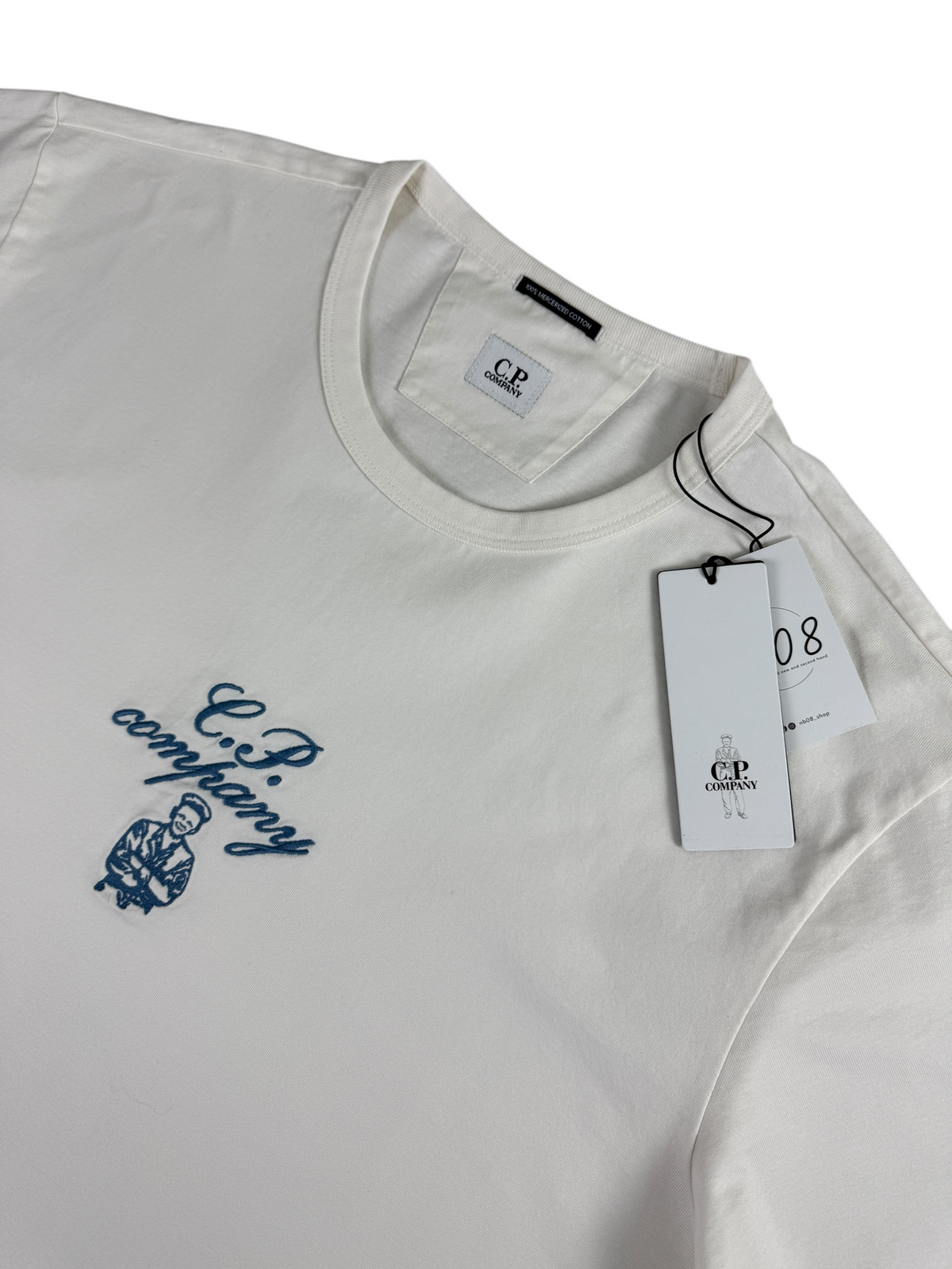 Veste C.P Company blanc taille XXXL - Vue de dos