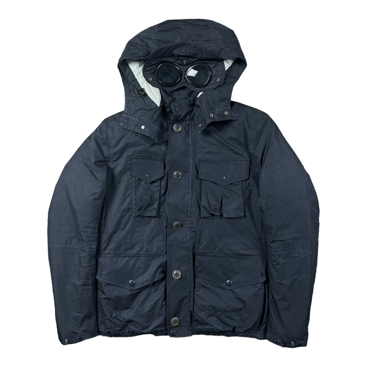 VESTE À CAPUCHE C.P COMPANY DOWN JACKET GOGGLE JACKET - NB08