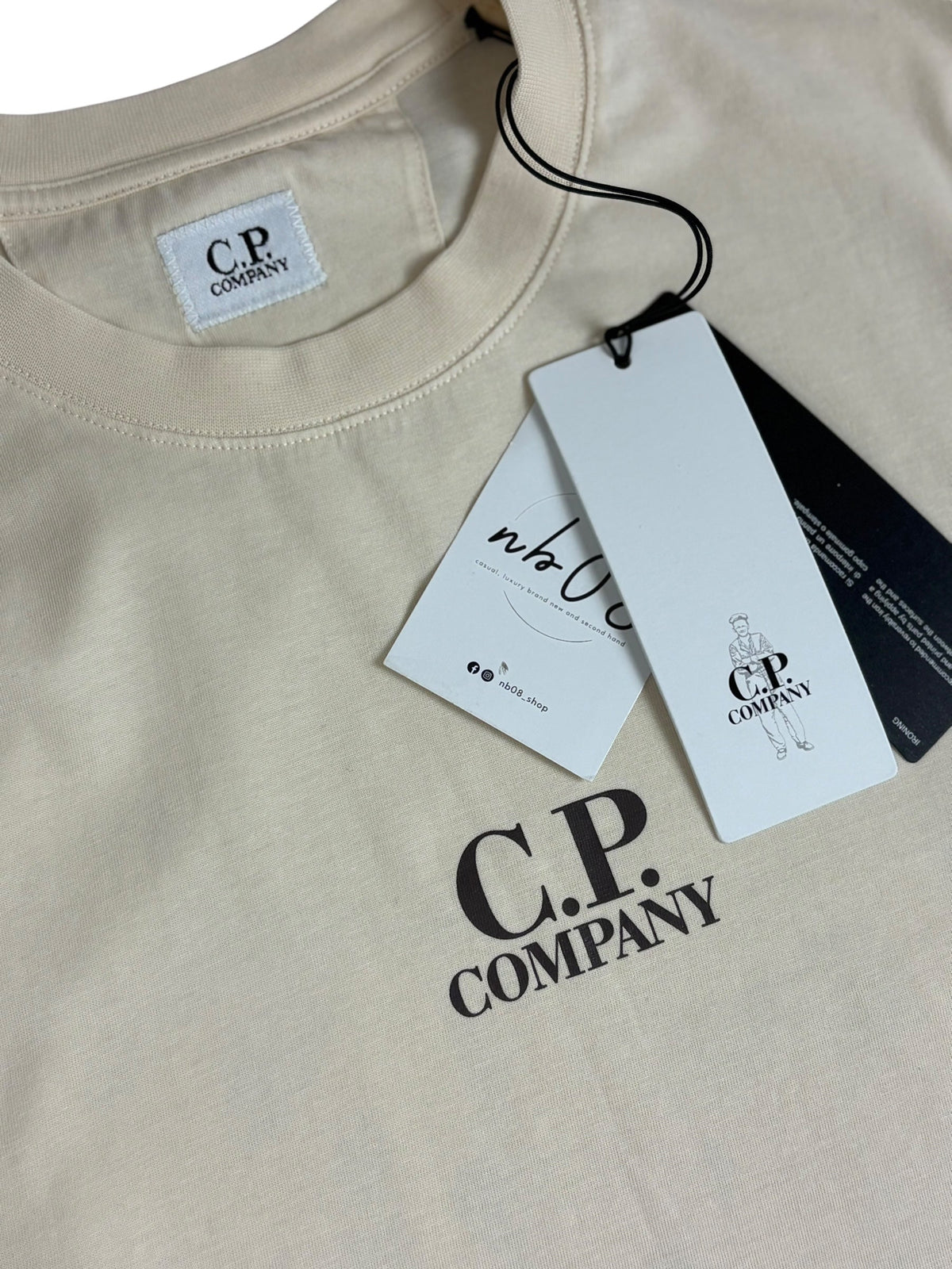 Veste C.P Company crème taille S - Détail