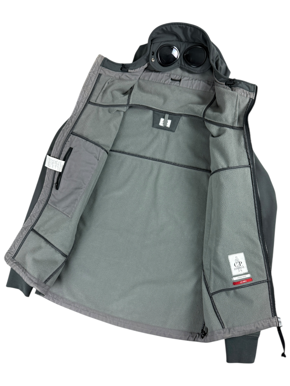 Veste C.P Company gris taille M - Vue de dos
