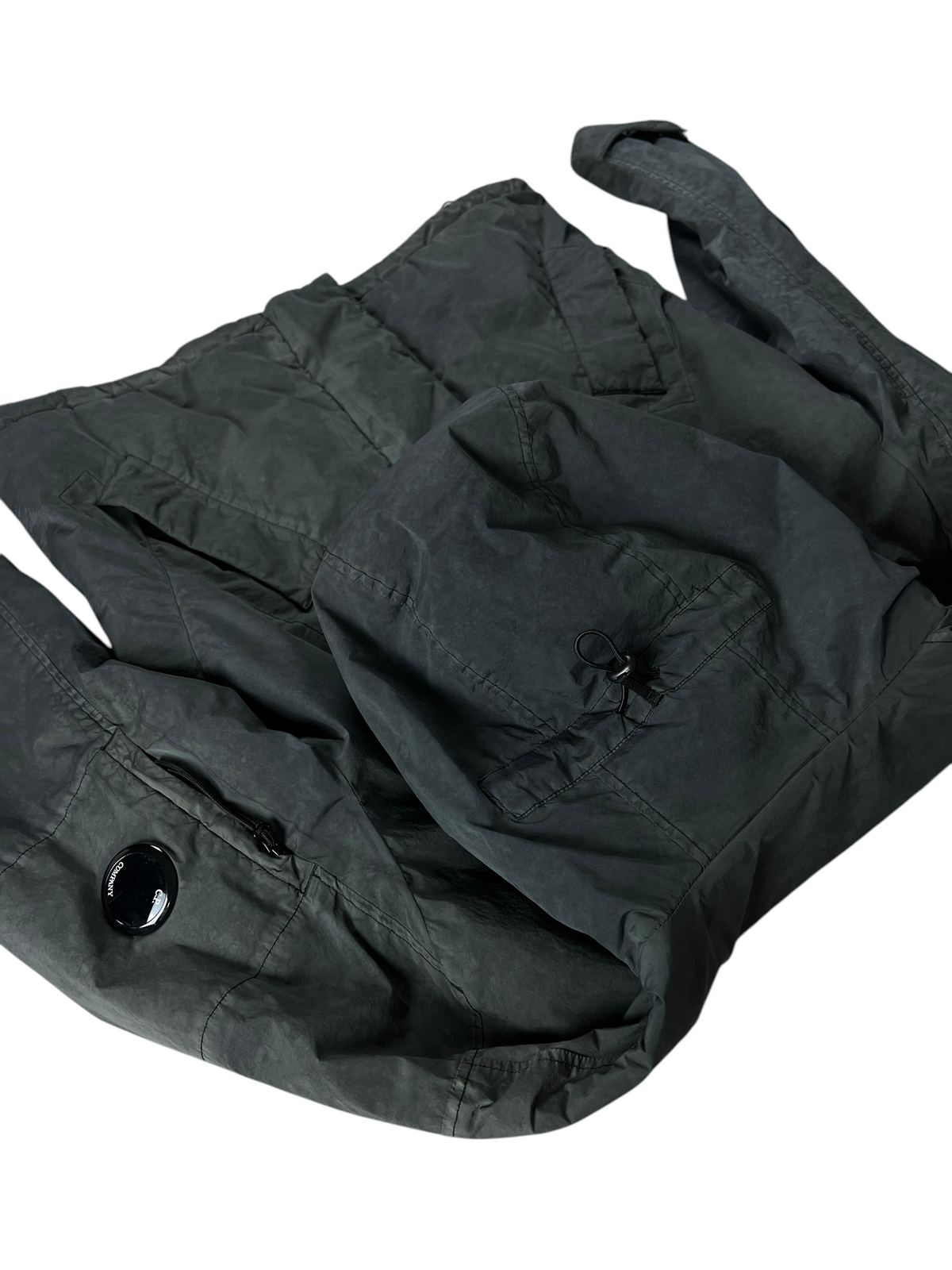 Veste C.P Company Nycra Re-colour gris taille 50 - vue 2